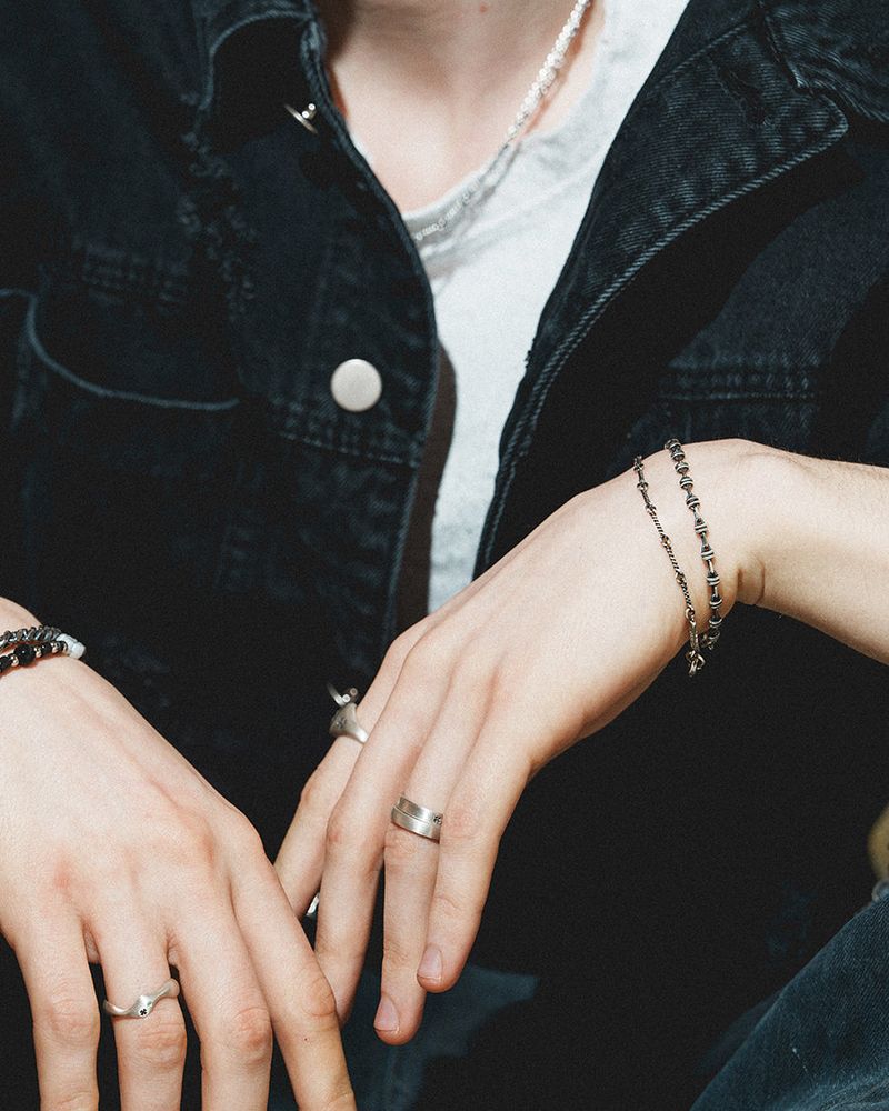 Slim twist chain (925 silver)