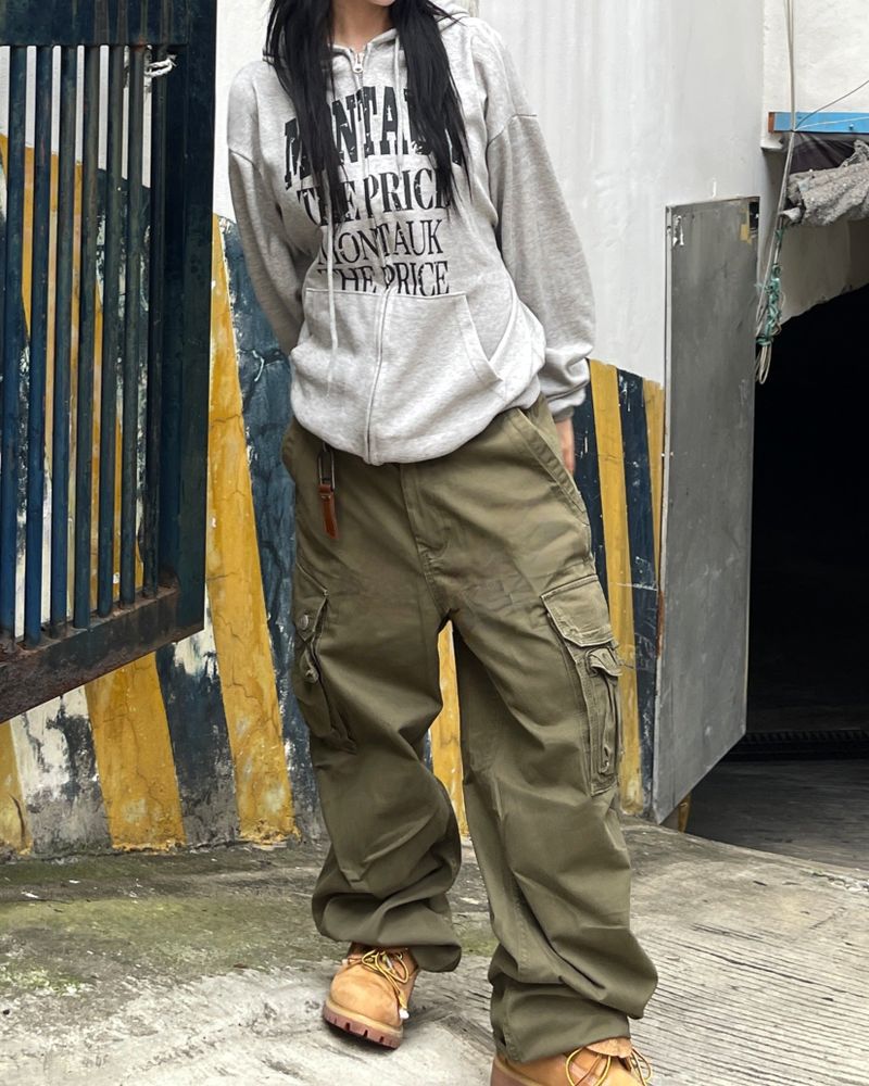 Ren Vintage Detail Cargo Pants