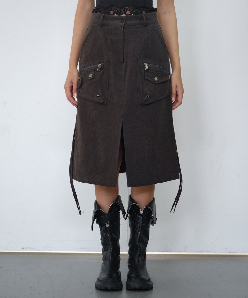 2 pk skirt (dark grey)