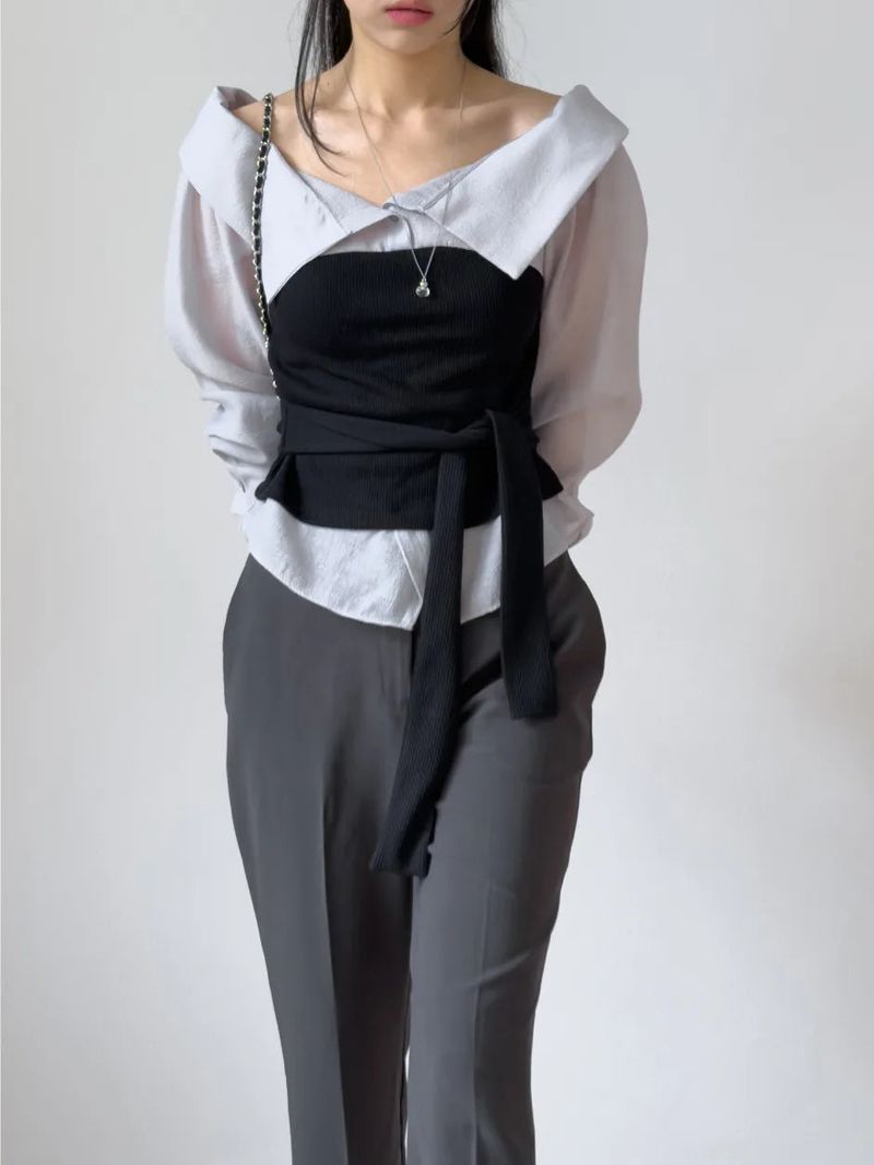 Thames Semi Bootcut Slacks