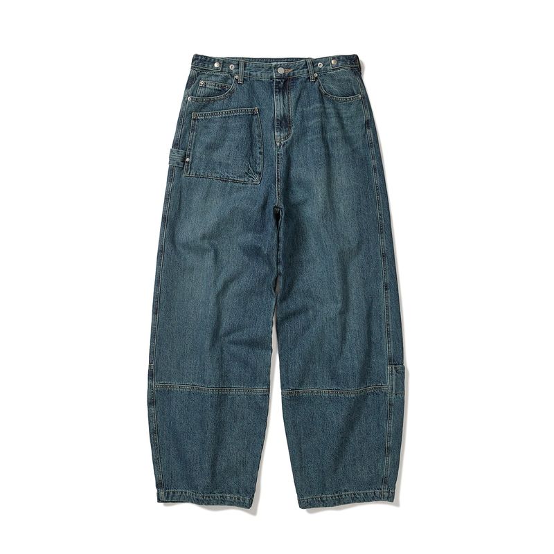 karactor（カラクター）の「サックデニムパンツ / モスブルー（パンツ）」