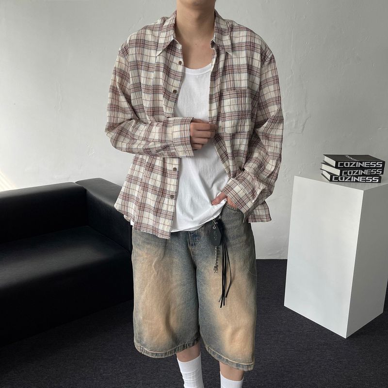 MG733,734 Rust Washing Bermuda Pants (2 colors)