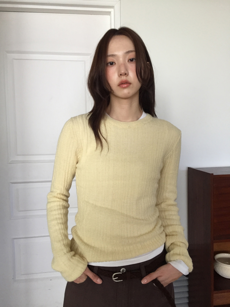 DUGGY（ダギー）の「Second Skin Knit (9color)（Tops）」