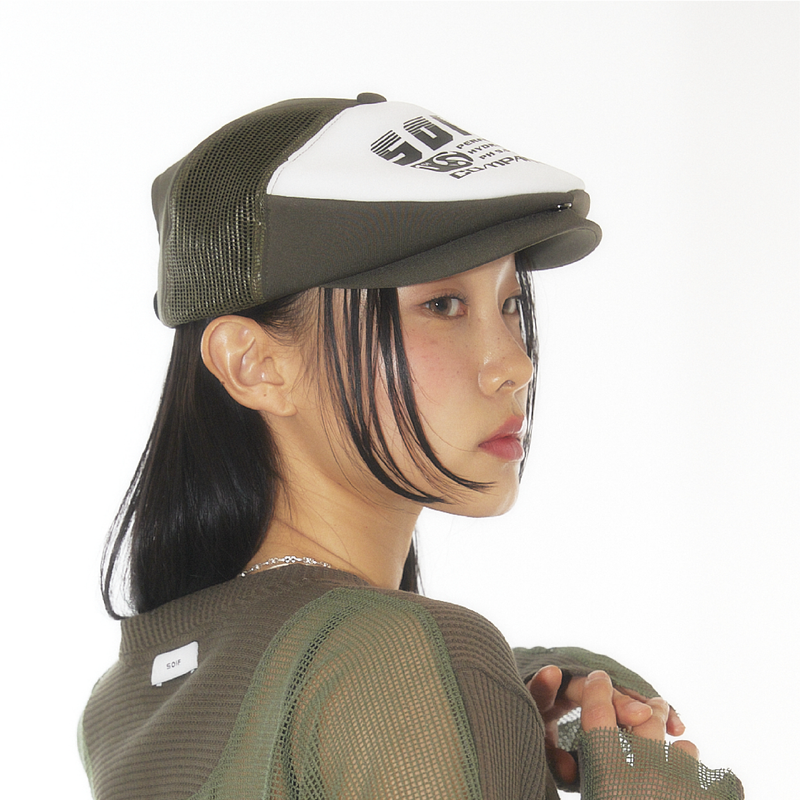 MESH NEWSBOY CAP