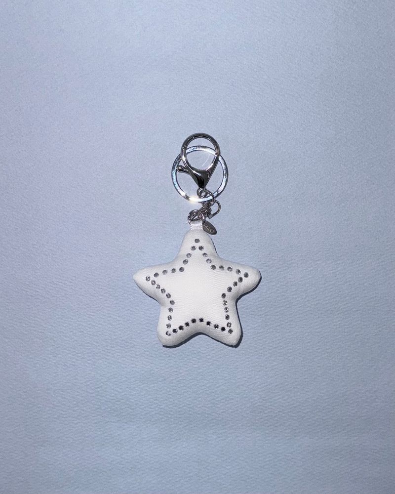 [MADE] Twinkle cushion keyring - star