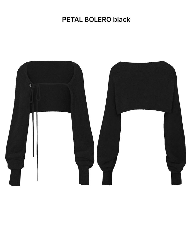 PETAL BOLERO black