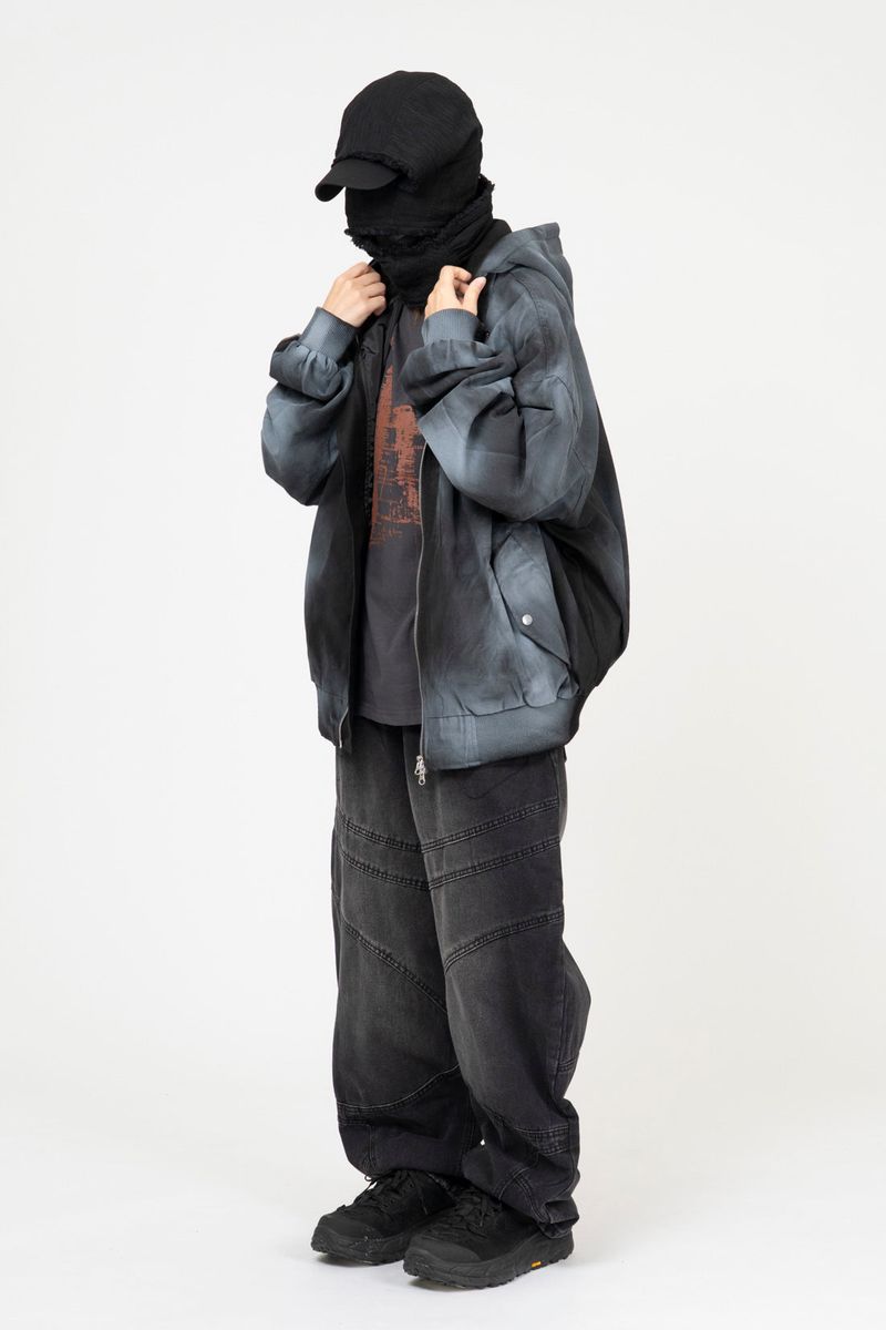 Ainzel MA-1 hooded jacket