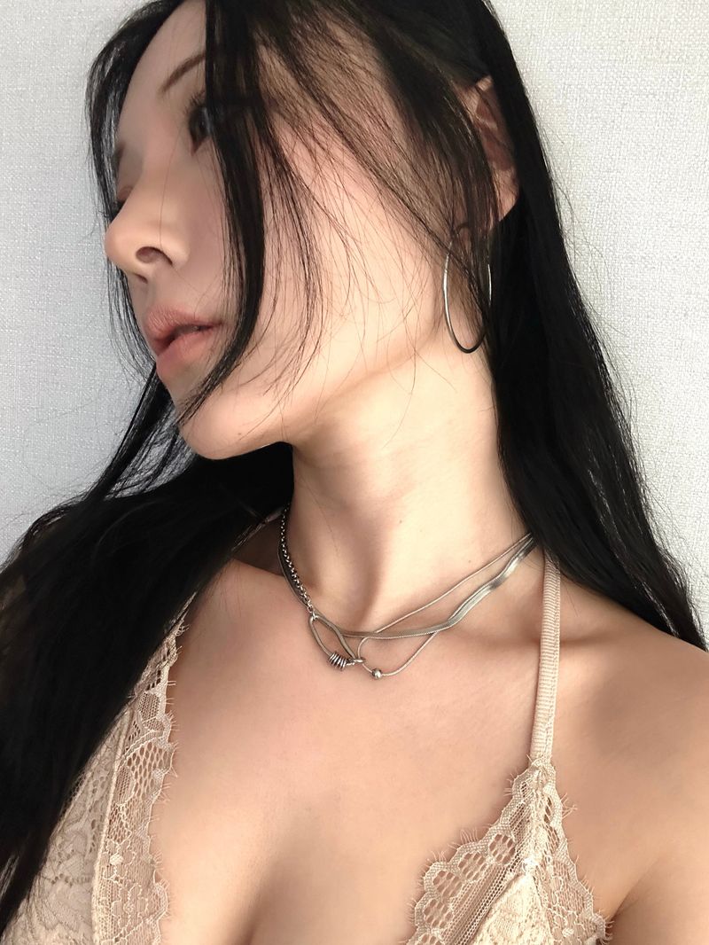 One Touch Hoop Earring