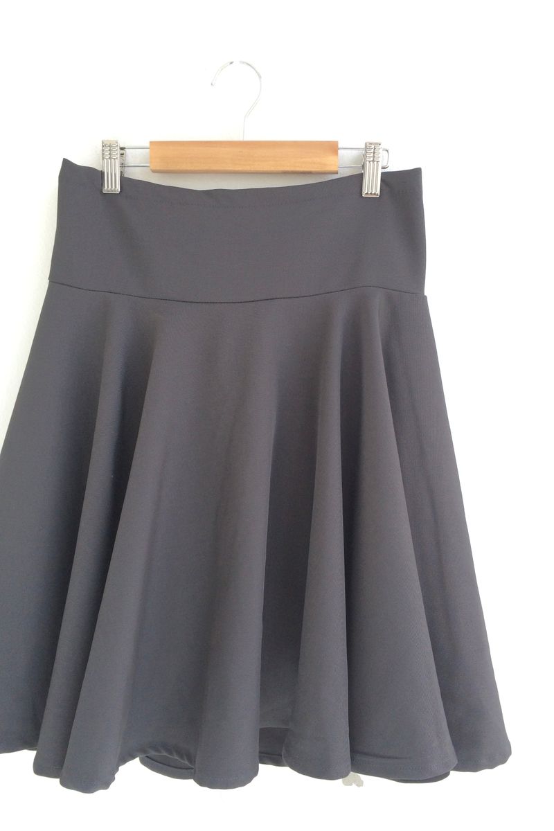 A-line rose flare skirt