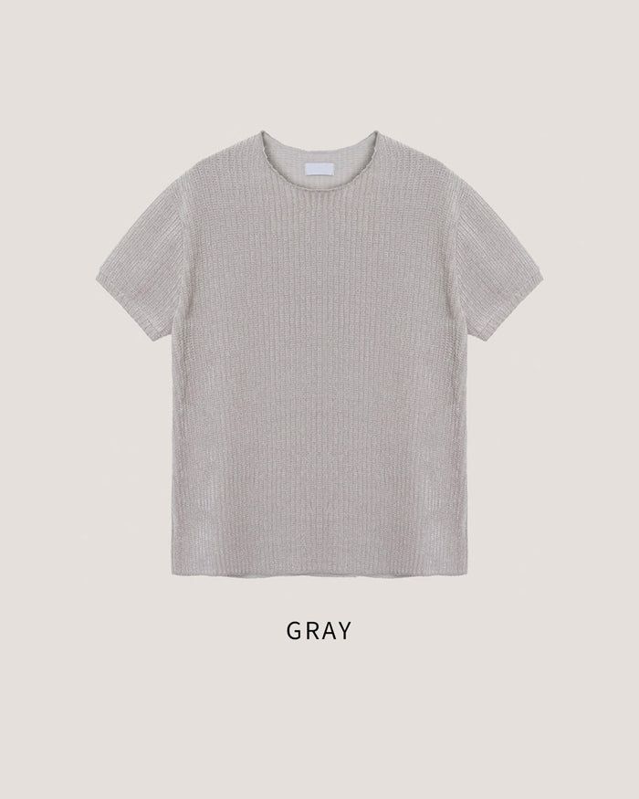 (M's) Velour Dekki Short Sleeve Knit