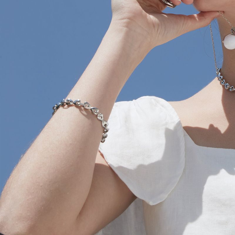 Love Connection Bracelet_Silver
