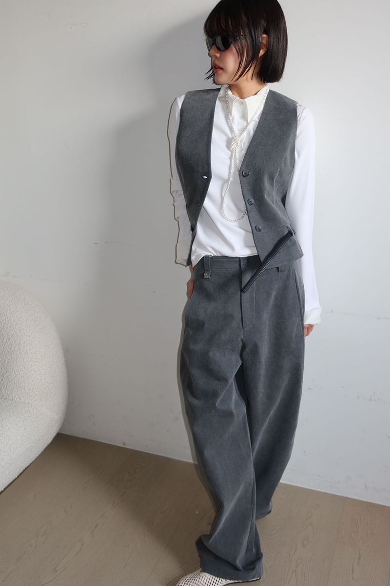[SET-UP] COTTON BELT SET_CHACOAL