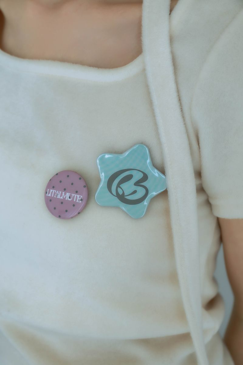 choker badge tee(ibory)