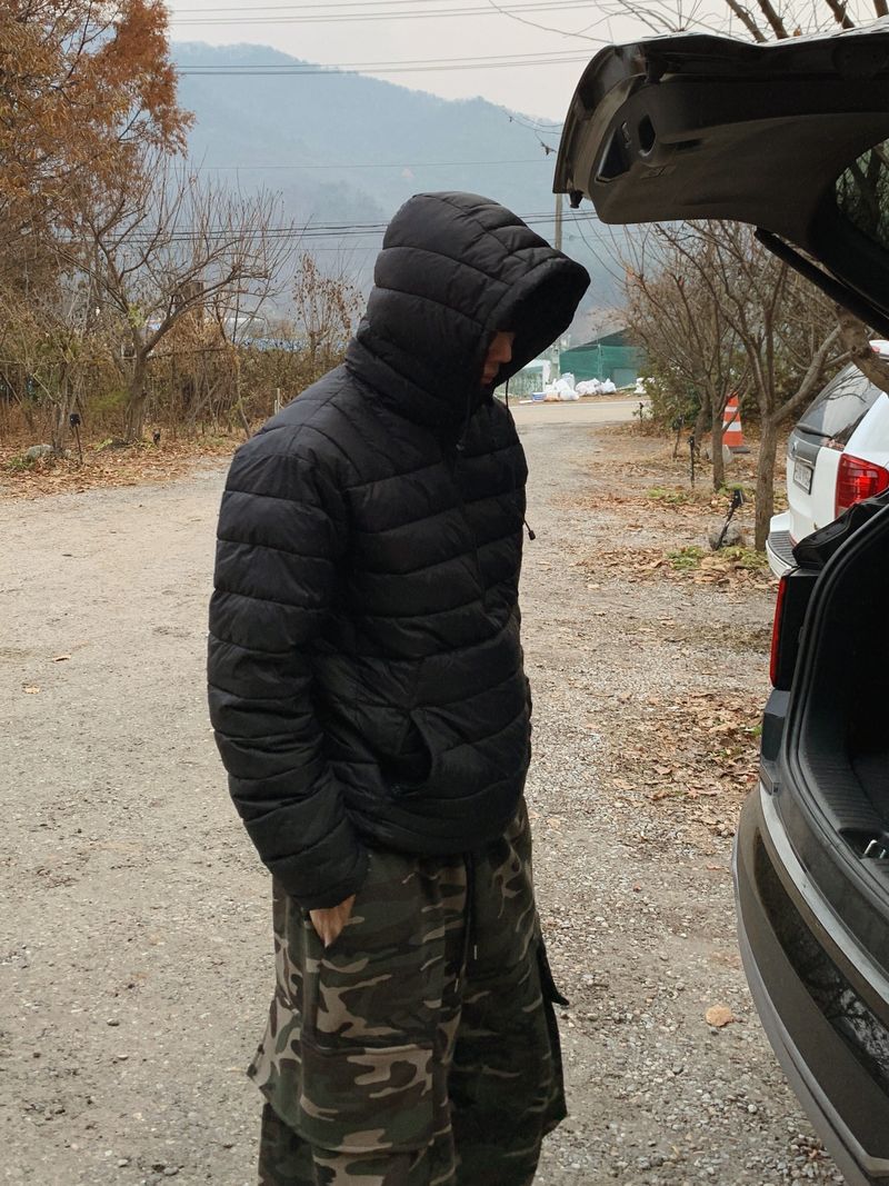 Runner anorak lightweight padding