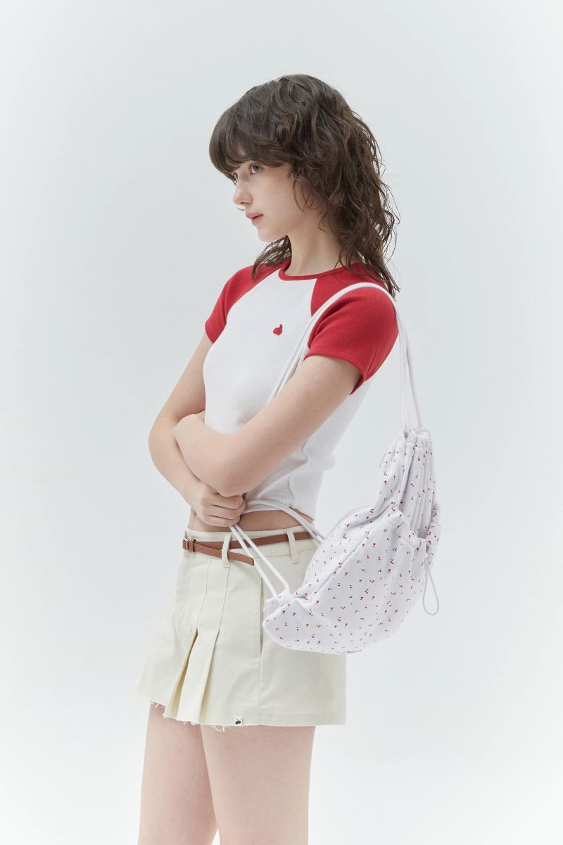 KIRSH PLAIN CHERRY GYM SACK