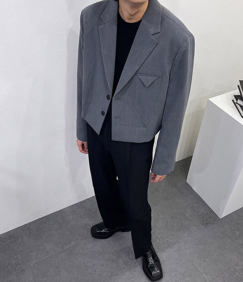 CR Micro Cropped Jacket (2 colors)