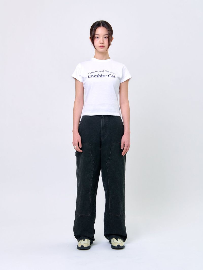 TEMPUSSTUDIO（テンプススタジオ）の「WASHED STITCH CARPENTER PANTS_Black（Pants）」