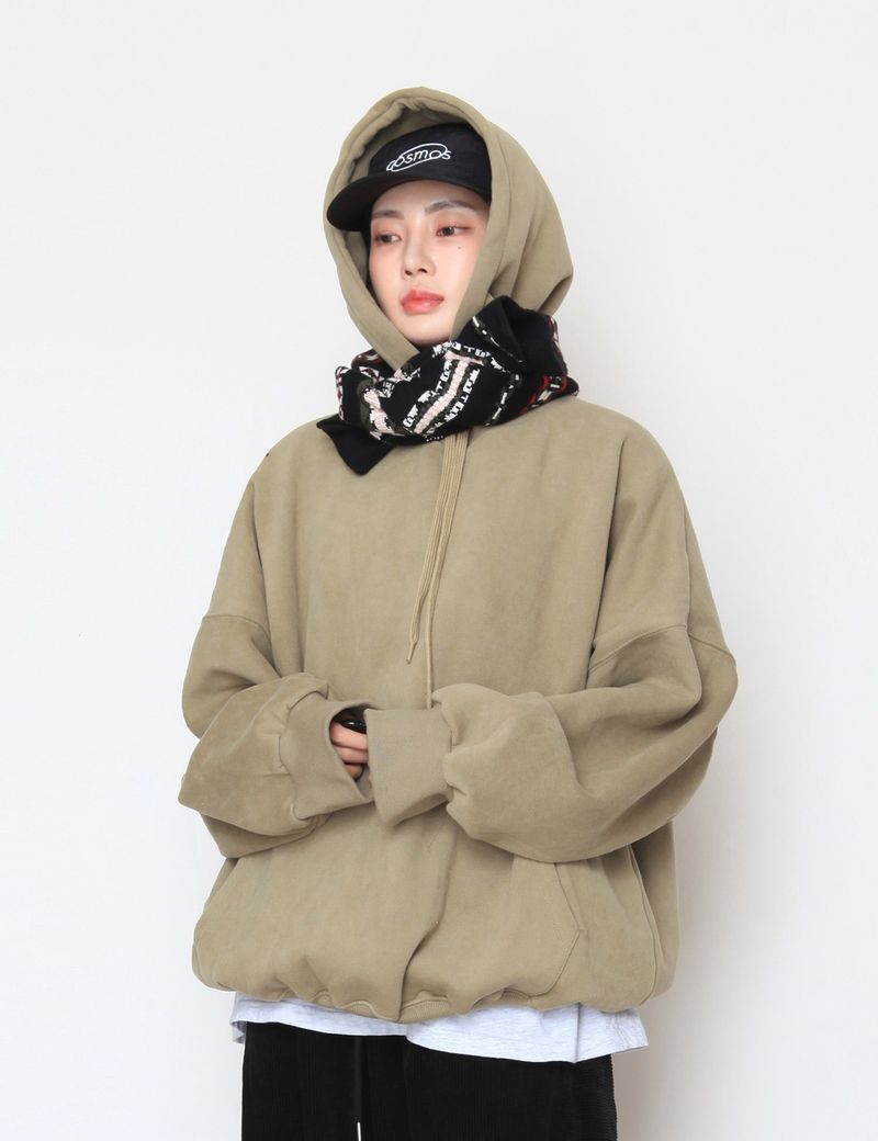 fleece-over hood