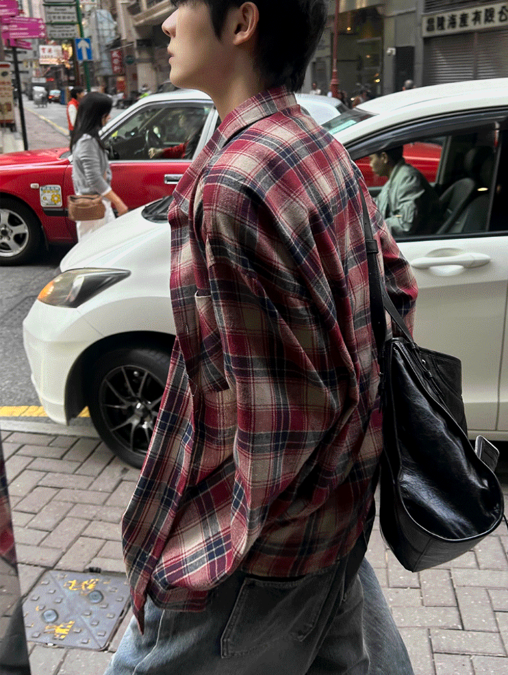 Checkered Dark & Light Shirt