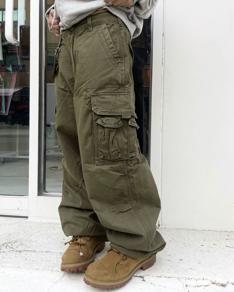 Ren Vintage Detail Cargo Pants