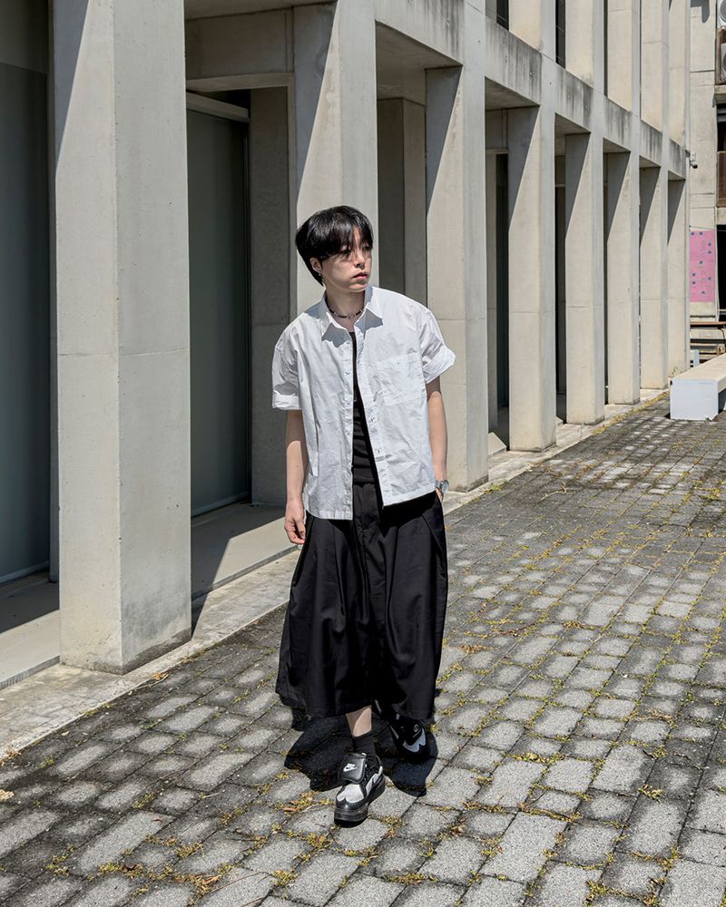 Kai Twin-Tuck Bermuda Slacks