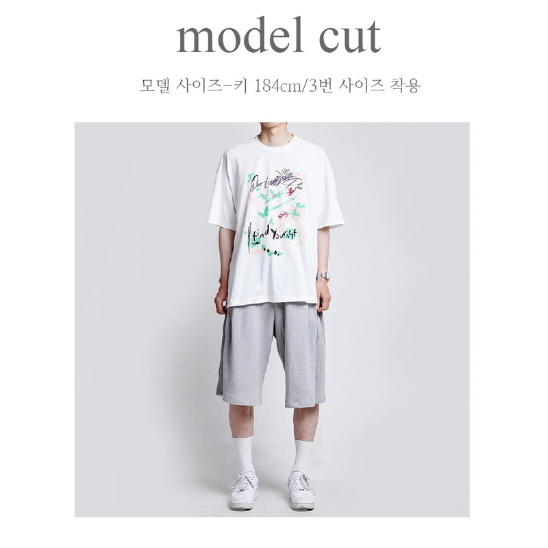 BERMUDA PLEATS WIDE SWEAT SHORTS_WHITE