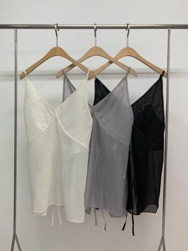 ribbon bustier top