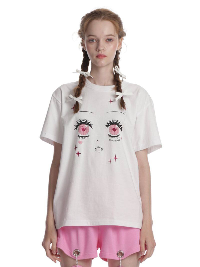 CLUT STUDIO（クラットスタジオ）の「ビッグアイズTシャツ（トップス）」
