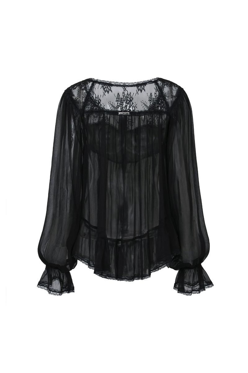 MOONRISE BLOUSE black