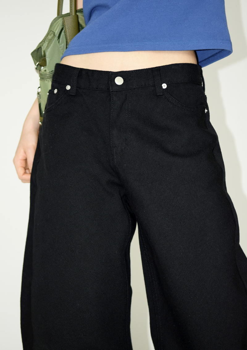 curve shape cotton pants(5color)