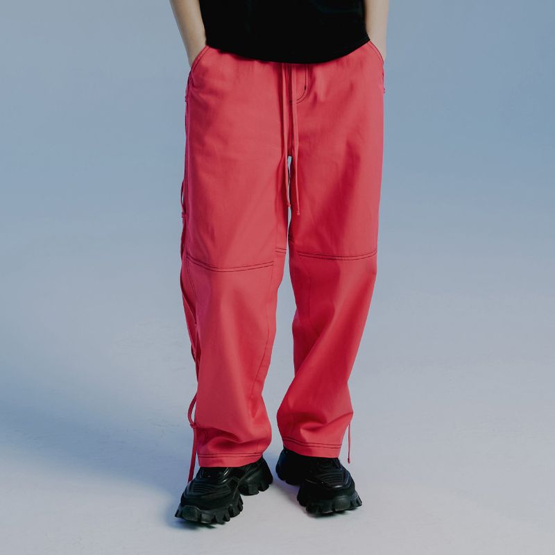 ROMANTIC CROWN(ロマンティッククラウン)の「SIDE STRING PANTS_PINK(Pants)」