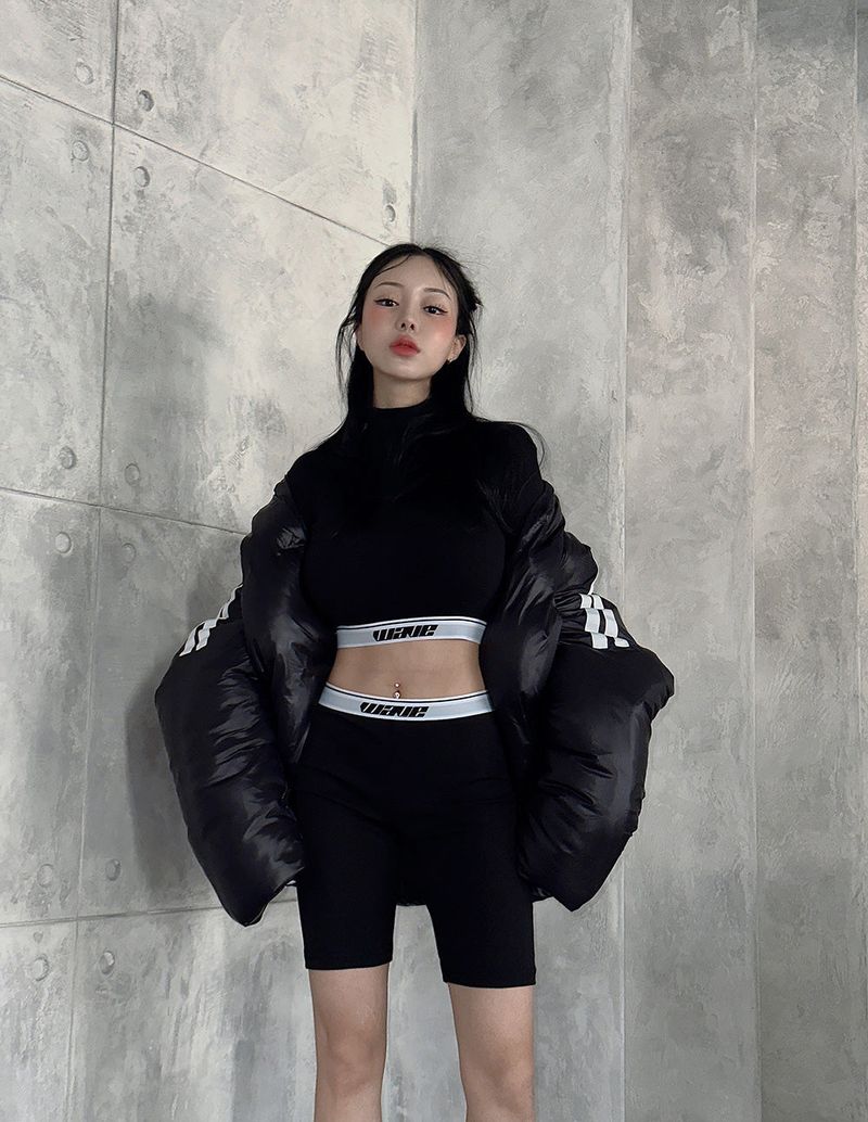 [UNISEX] Track overfit wellon padded jacket