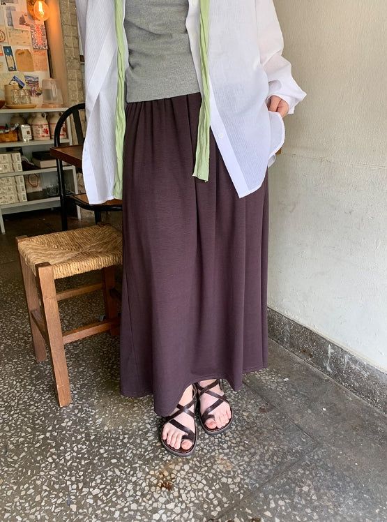 Muesli Basic Pocket Banding Skirt