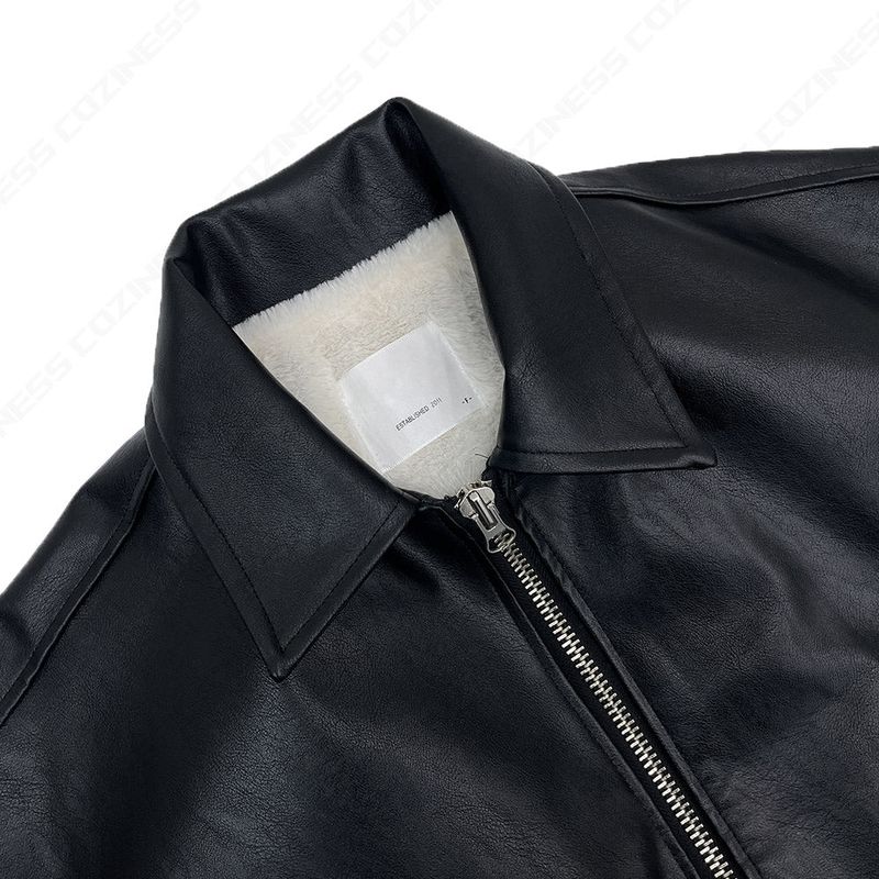 FL Jared Leather Fur Jacket