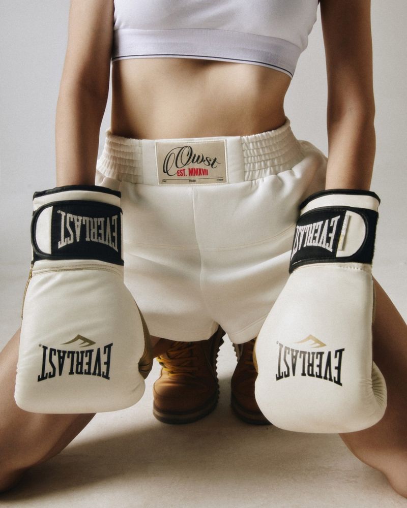 Boxing White Shorts