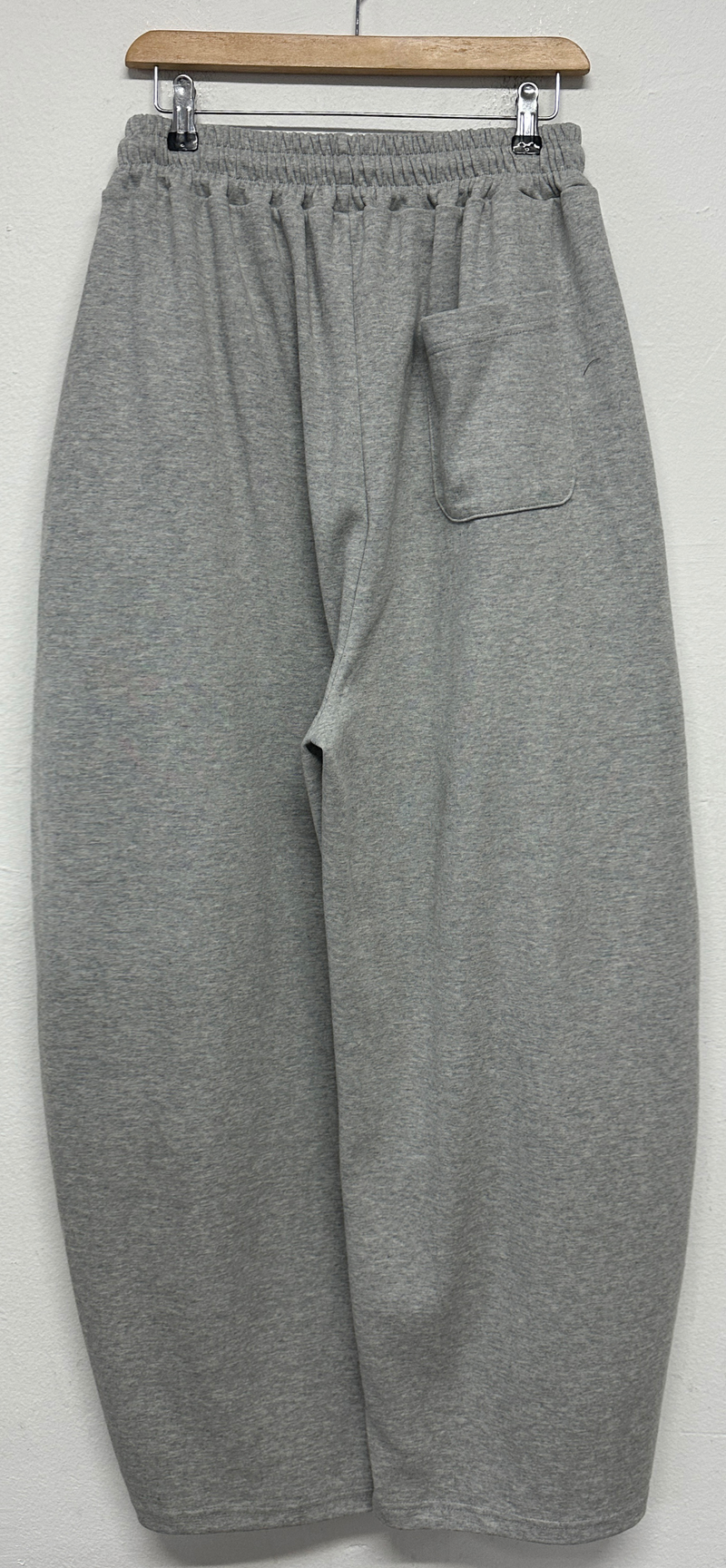10000 SOLD OUT 🤍 KOREAN / S-XL 🤍 BASIC BALLOON JOGGER WIDE LONG PANTS 🤍🩶 - 2 COLORS