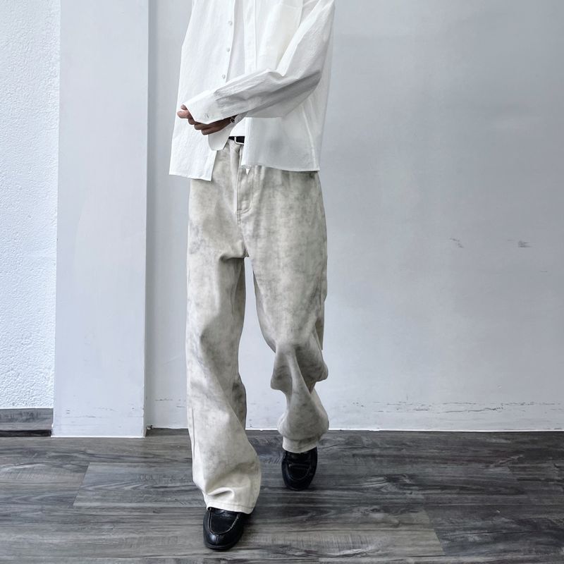 Mist Dyed Wide Pants