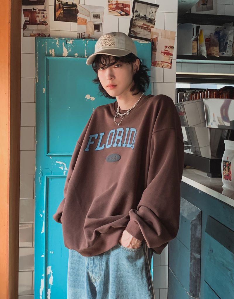 2PLAN（ツープラン）の「フロリダオーバーフィットスエットシャツ (3 color)（Tops）」