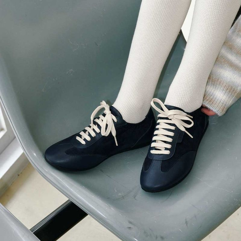 Shirring Snkeakers - 5Color
