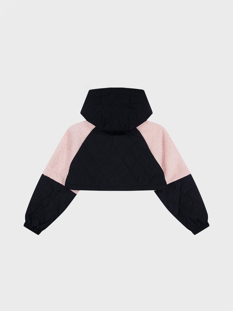  Padded Wool Jacket_Black