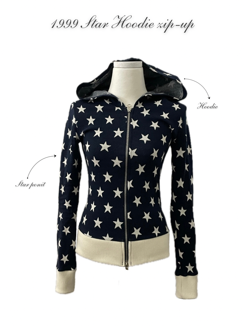 1999 Star Hoodie Zip-up