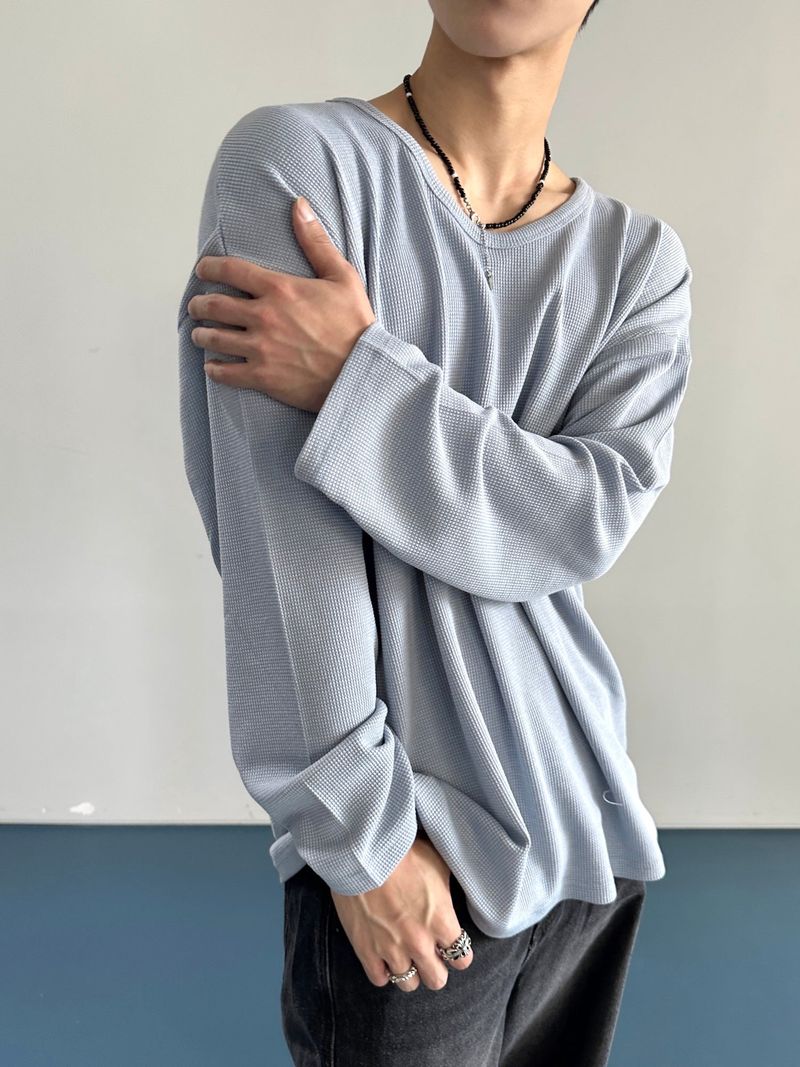 Module Basic Waffle Uniqlo Long Sleeve 4C