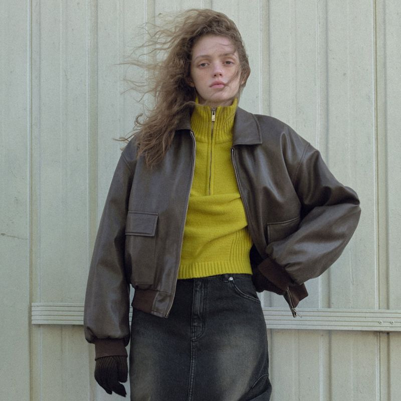 answerisyes（アンサーイズイエス）の「El Leather Motorcycle Jacket（Jackets/Outerwear）」