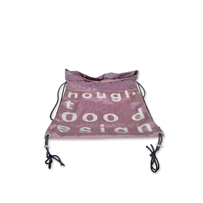 000 Design Gym Sack / Smoke Pink