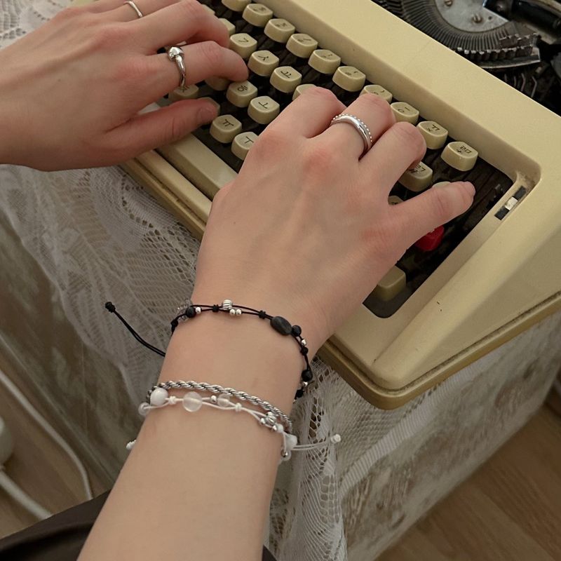 ツイストチェーンブレスレット