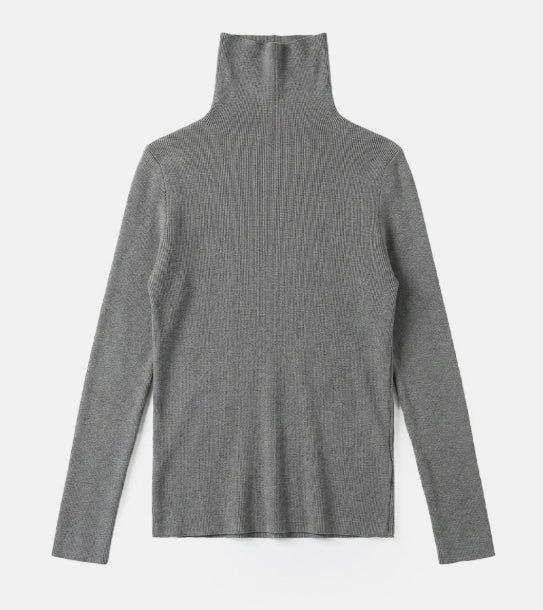 Basic mohair turtle knit
