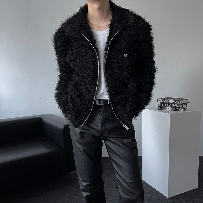 COZINESS（コジネス）の「90's Fred Fur Zip-Up Jacket（Jackets/Outerwear）」