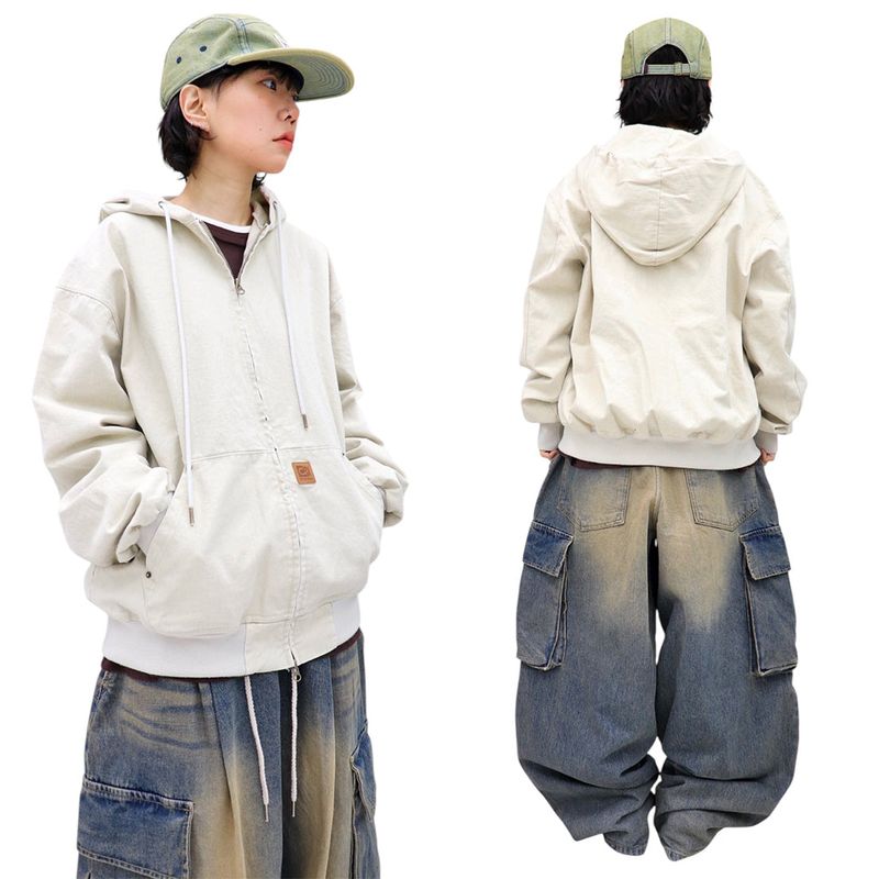 Vintage Work Hooded Jacket