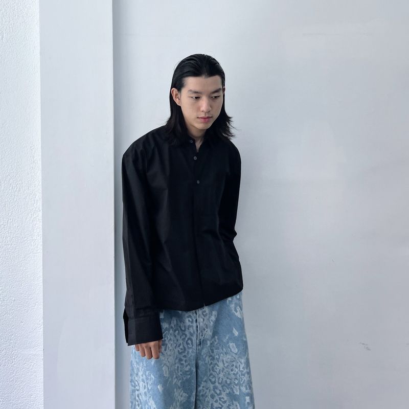 Midnight Minimal Pocket Shirt
