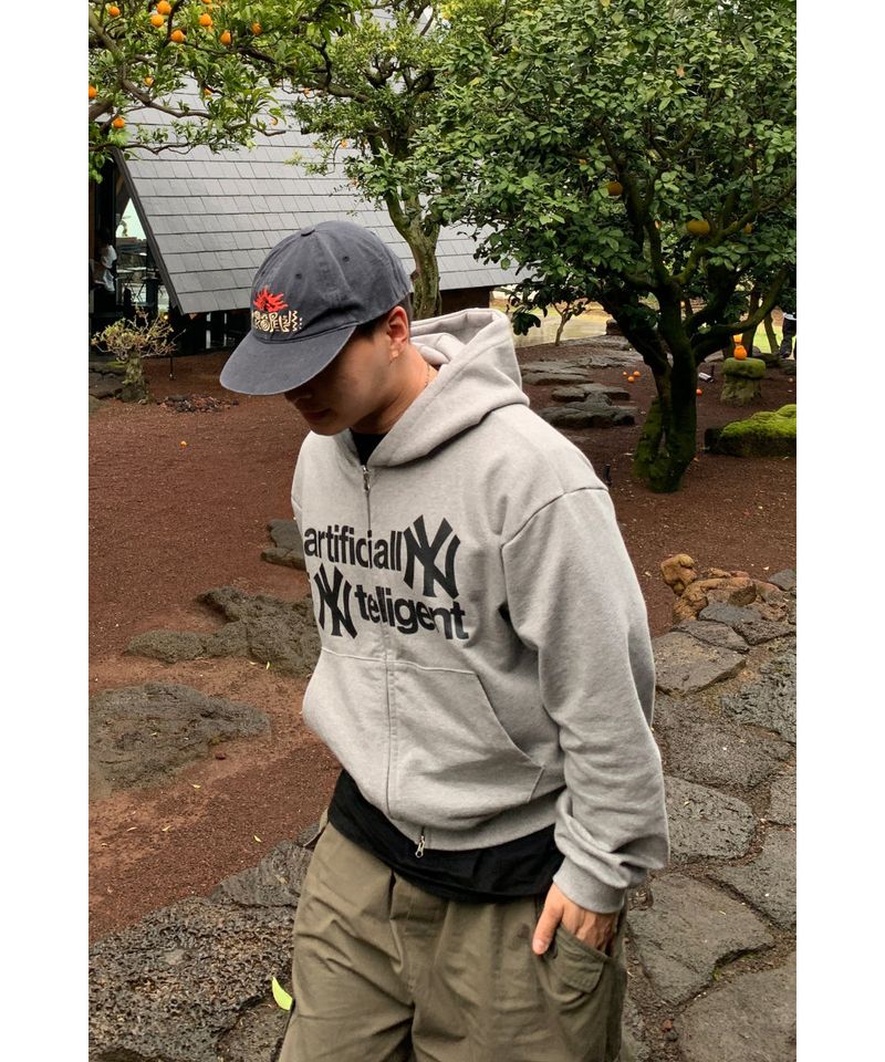 NY Crop Hood Zip-Up